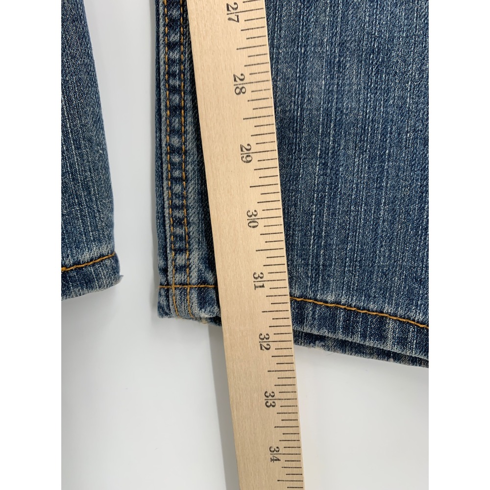 Vintage Levis 505 Jeans Mens 34x32 Blue Straight Leg Y2K Denim Pants - Picture 7 of 9